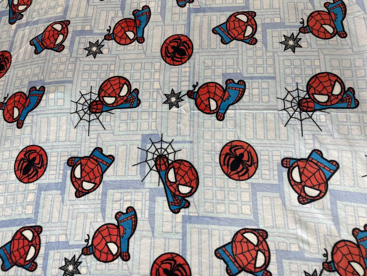 پتو مسافرتی ژله ای تک نفره 160*200 طرح مرد عنکبوتی اسپایدرمن 2